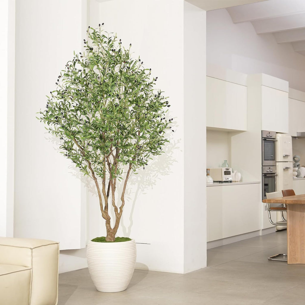 Faux Olive Tree 8ft Living Room Office Decor