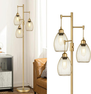 Dimmable Floor Lamp, Industrial Floor Lamps