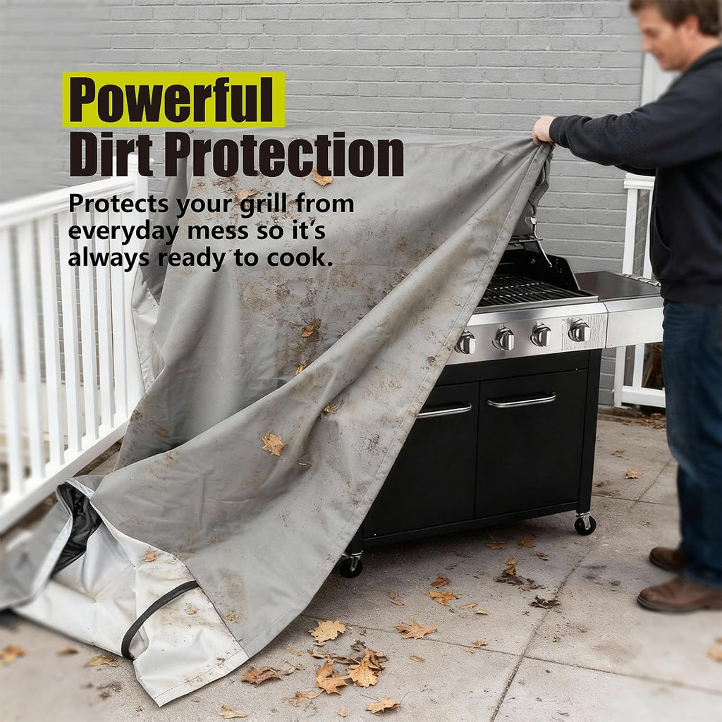 58 Inch Grill Cover Heavy Duty Waterproof Grill Cover