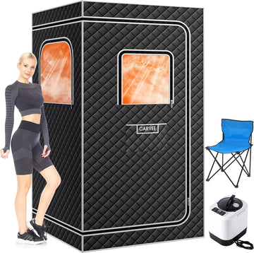 Sauna Box,Portable Sauna for Home with 4L 1500W Steamer,Portable Steam Sauna Tent with 600D