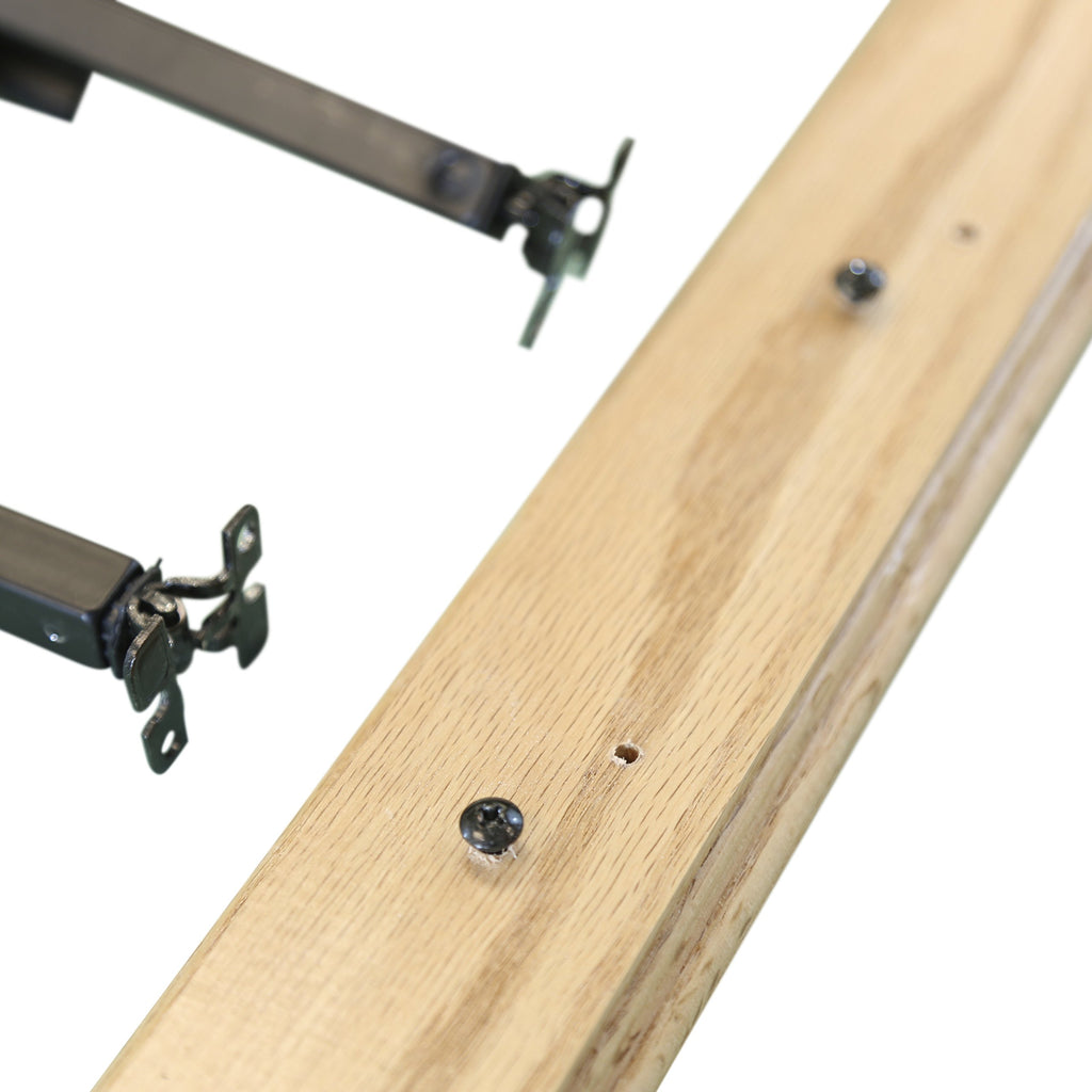 DIY Indoor Stair Rail Section Kit with Black Metal Balusters (Double Twist, Single Basket) (Level 4ft)