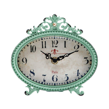 Table Clock, French Country Style Vintage Room Decor