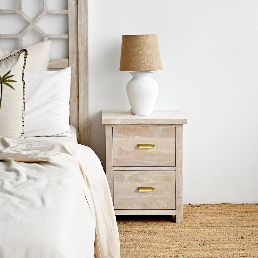 6 Pack Antique Brass Cup Pulls for Cabinets and Drawers, 3" c-c Vintage Brass Bin Cup Drawer Pulls Zinc Alloy Kitchen