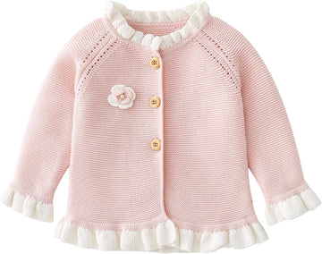 Toddler Girl Knit Cardigan Sweater
