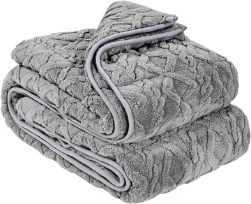 Weighted Blanket, 20 lbs, 60 x 80 in Queen Size, Sherpa Fleece Heavy Blanket with Glass Beads, Soft Warm Cozy Fluffy