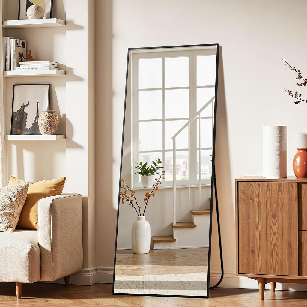 59"x16" Large Floor Mirror, Standing Mirror Full Body, Mirror Full Length for Home Wall Decor, Full Length