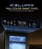 Nugget Ice Maker Countertop, Smart Pebble Ice Machine with APP Control, 44 lbs Per Day Soft Pellet Chewable Ice