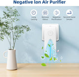 Plug In Air Ionizers - Air Ionizer for Home,Air Purifier Plug In with Night Light Negative Filterles