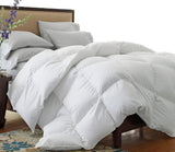 Queen, Luxury 1200 Thread Count Year Round Super Soft 100% Egyptian Cotton White Down Alternative Co