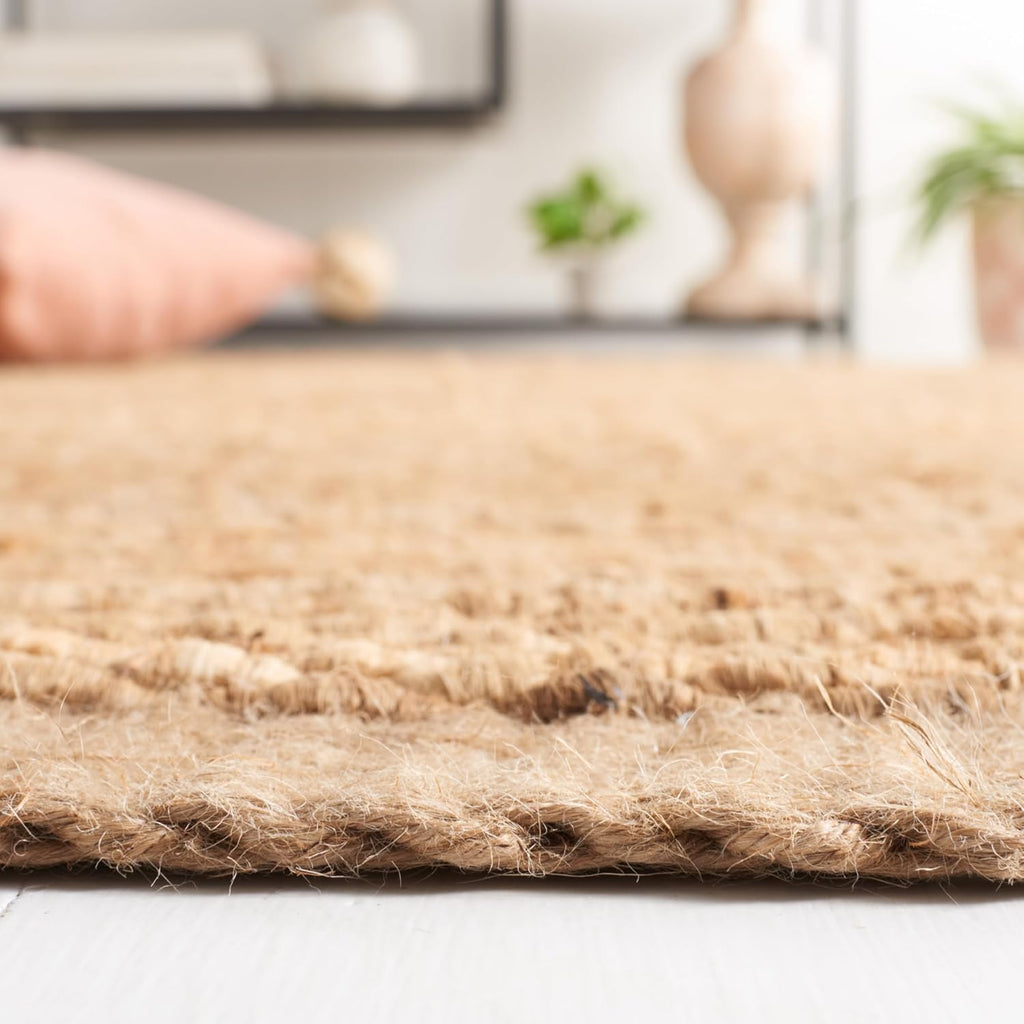Natural Fiber Area Rug - 9' x 12', Natural, Handmade Jute