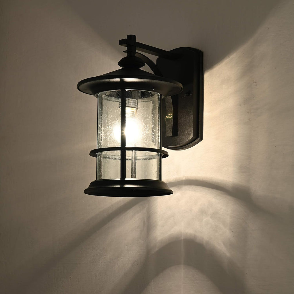 100W Max Modern Industrial Outdoor Sconce Lantern