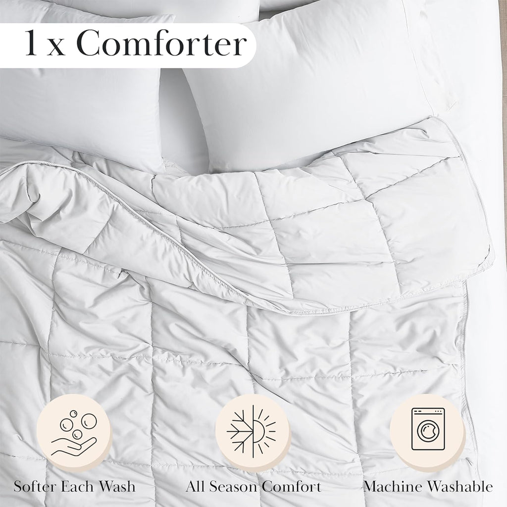 White Comforter, Down Alternative Comforter/Duvet Insert