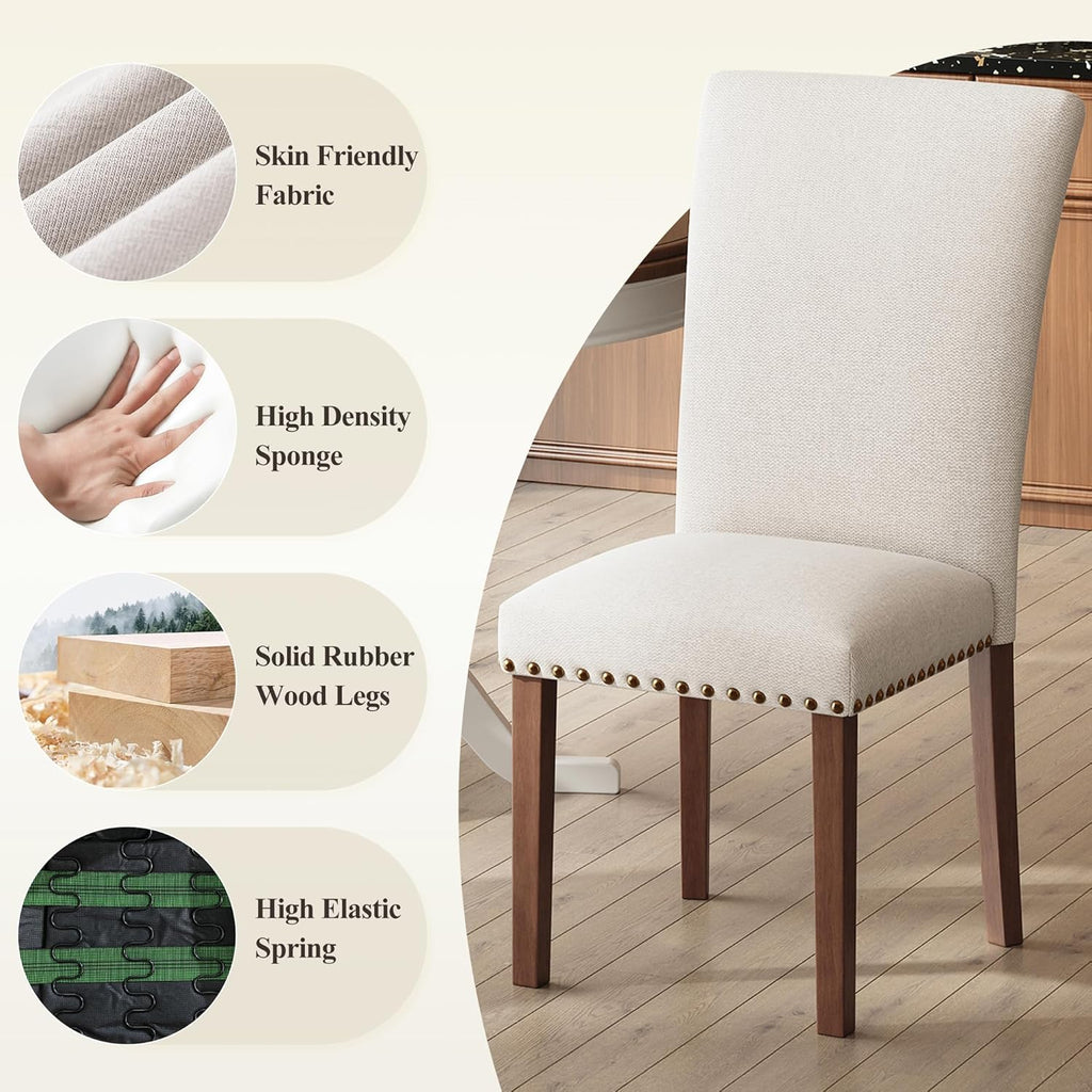 Upholstered Dining Chairs Set of 4
