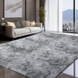 8x10 Fluffy Shag Area Rug, Soft Plush Non-Slip Carpet for Bedroom Kids Room