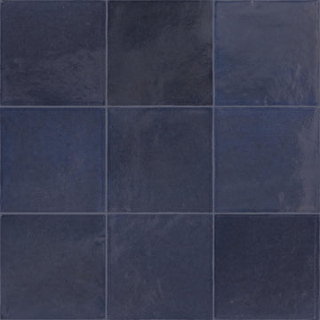 Zellige 4" x 4" Ceramic Wall Tile in Glossy China (7.98 SQFT per Carton) (76 PC per Carton)