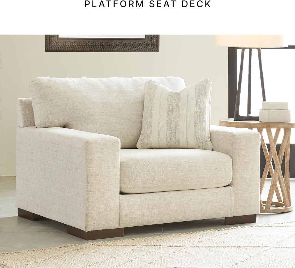 Modern Lounge Chair — Beige