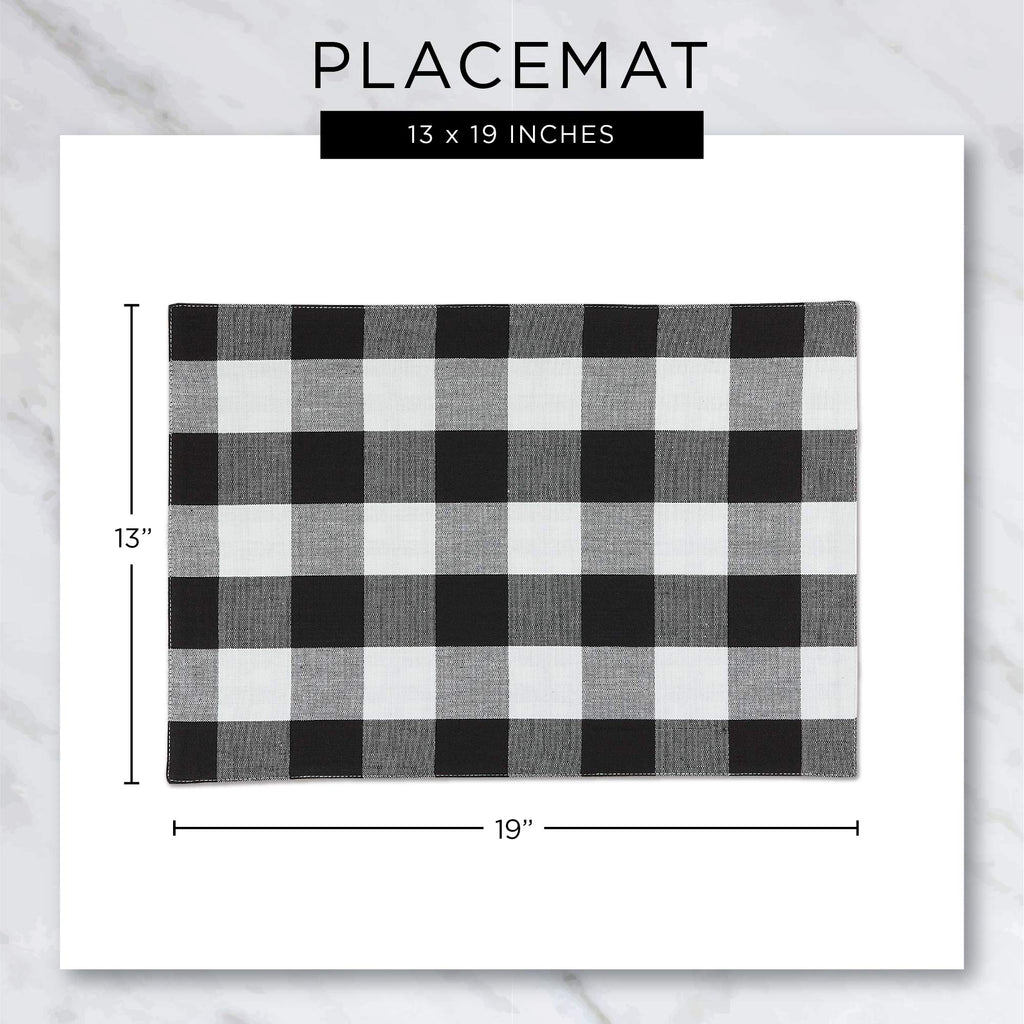 Ribbed, Placemat Set, Eggplant 6 Count, CAMZ33242