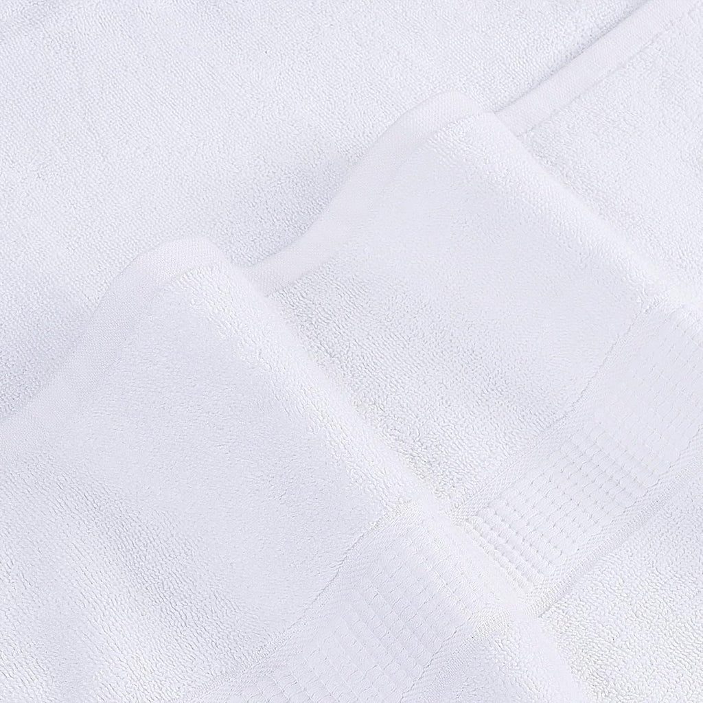 Jumbo Bath Sheets, 2 Pack, 35x70 in, 600 GSM Cotton, White | Extra Large Ring Spun Cotton Bath Sheets - Soft, Plush