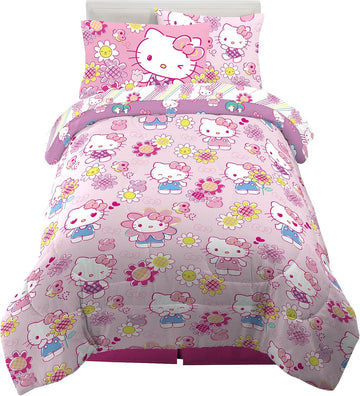 Kids Bedding Super Soft Comforter and Sheet Set with Sham, 5 Piece