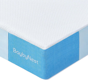 6" Standard Crib Mattress, Breathable Knitted Dual-Sided Cover, Firm Support for Infant & Toddler, CertiPUR-US