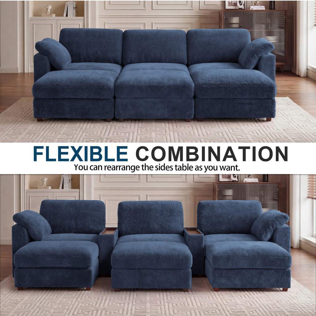 Oversized Modular Sectional Sofa Couch