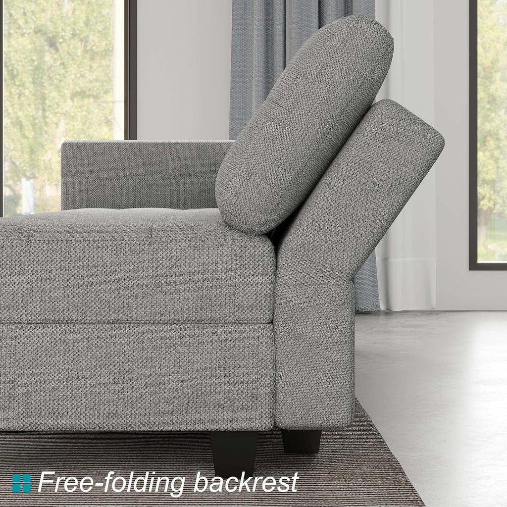 Modular Sectional Sofa L Shaped Sofa Couch with Storage Seats Convertible Sectional Couch Modular Sofa with