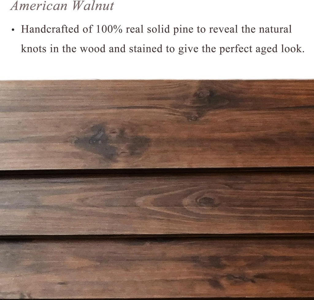 Industrial Pipe Wall Shelves Pipe Shelving with Real Wood Plank 48 Inches | Floating Shelves for Wall Farmhouse Pipe