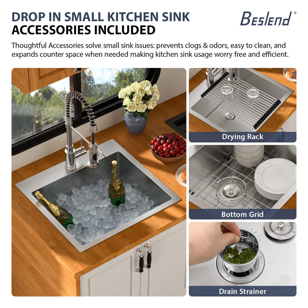 21 Drop In Bar Sink