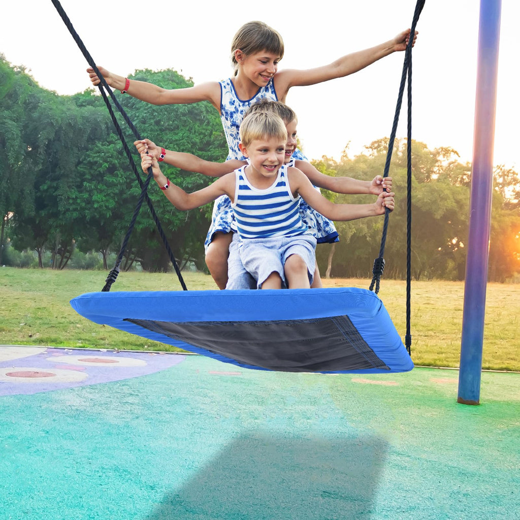 700lbs 60" Large Rectangle Platform Tree Swing for Kids & Adults