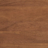 Amistad 60" Solid Wood Modern Farmhouse Rectangular Dining Table in Walnut