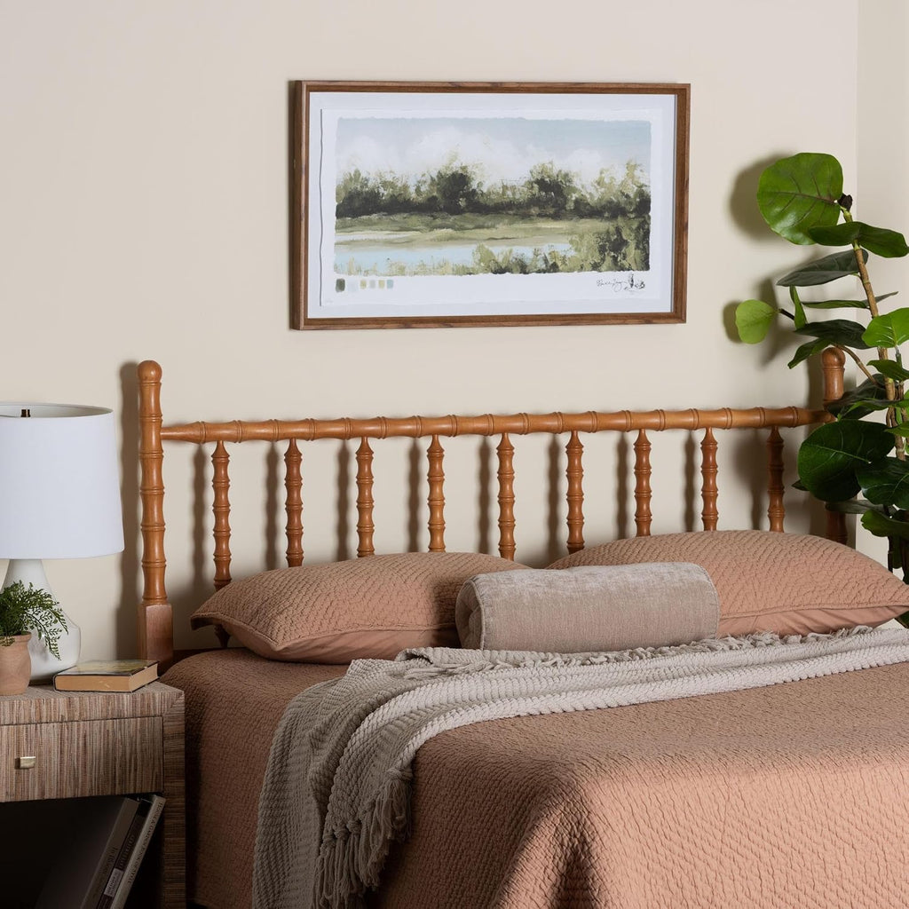 Headboard, King, Oak Brown