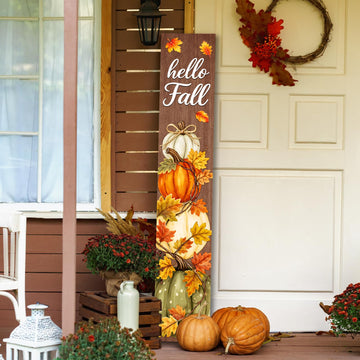 Hello Fall Front Porch Sign, 47"