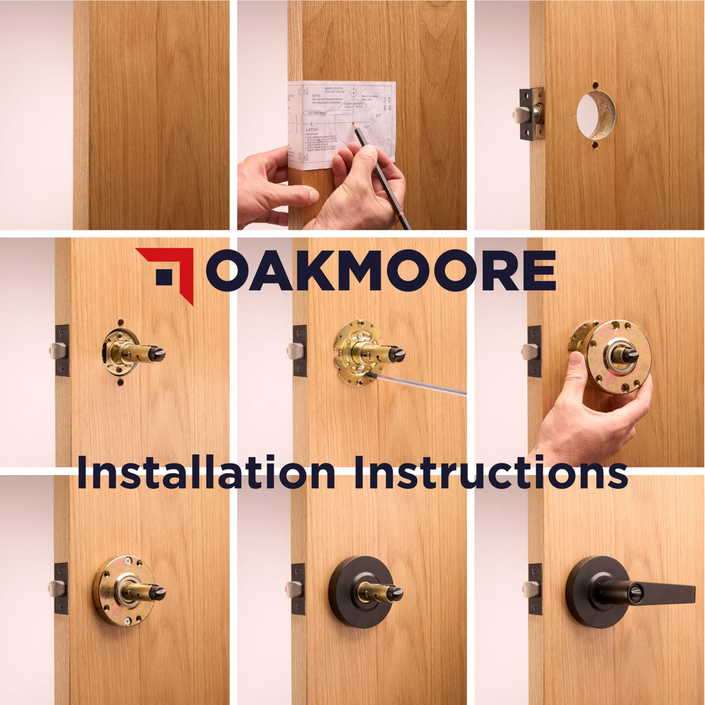Commercial Door Handle Black - Grade 2 Lockset - Door Lever Schools Offices Industrial UL CUL & ADA - ANSI A156.2