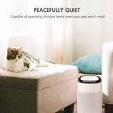 Sorbi 1000ml Air Dehumidifier w/Purifying Function, True HEPA Filter, Auto Shutoff, Touch Control Adjustable Air Speed