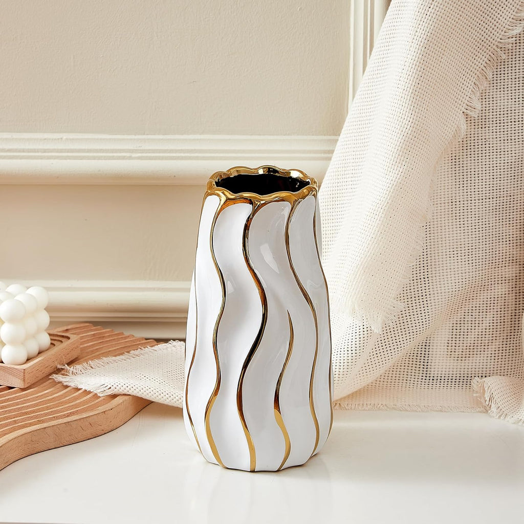White Ceramic Vase