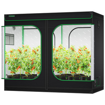 4x8 Grow Tent 96"x48"x80" High Reflective Mylar Tent