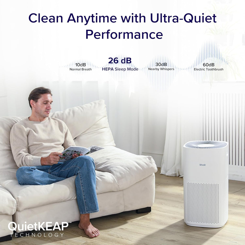 Air Purifiers for Home Large Room Up to 2933 Ft² With HEPA Sleep Mode, AHAM VERIFIDE, Smart WIFI, PM2.5 Monitor