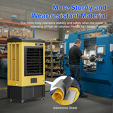 8979CFM Portable Swamp Cooler, Evaporative Air Cooler with 36 Gal Water Tank, Continuous Auto Fill, 3 Speeds