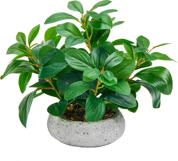 Realistic Artificial Potted Plants Olive Wild Fern Berry Decor Low Maintenance Faux Greenery Indoor Fake Plants