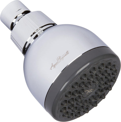 3 Inch High Pressure Shower Head - Best Pressure Boosting, Wall Mount, Bathroom Showerhead For Low Flow Showers