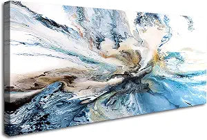 A74975 Large Abstract Canvas Wall Art Decoration Abstract Watercolor Picture Canvas Prints Painting for Wall Decor