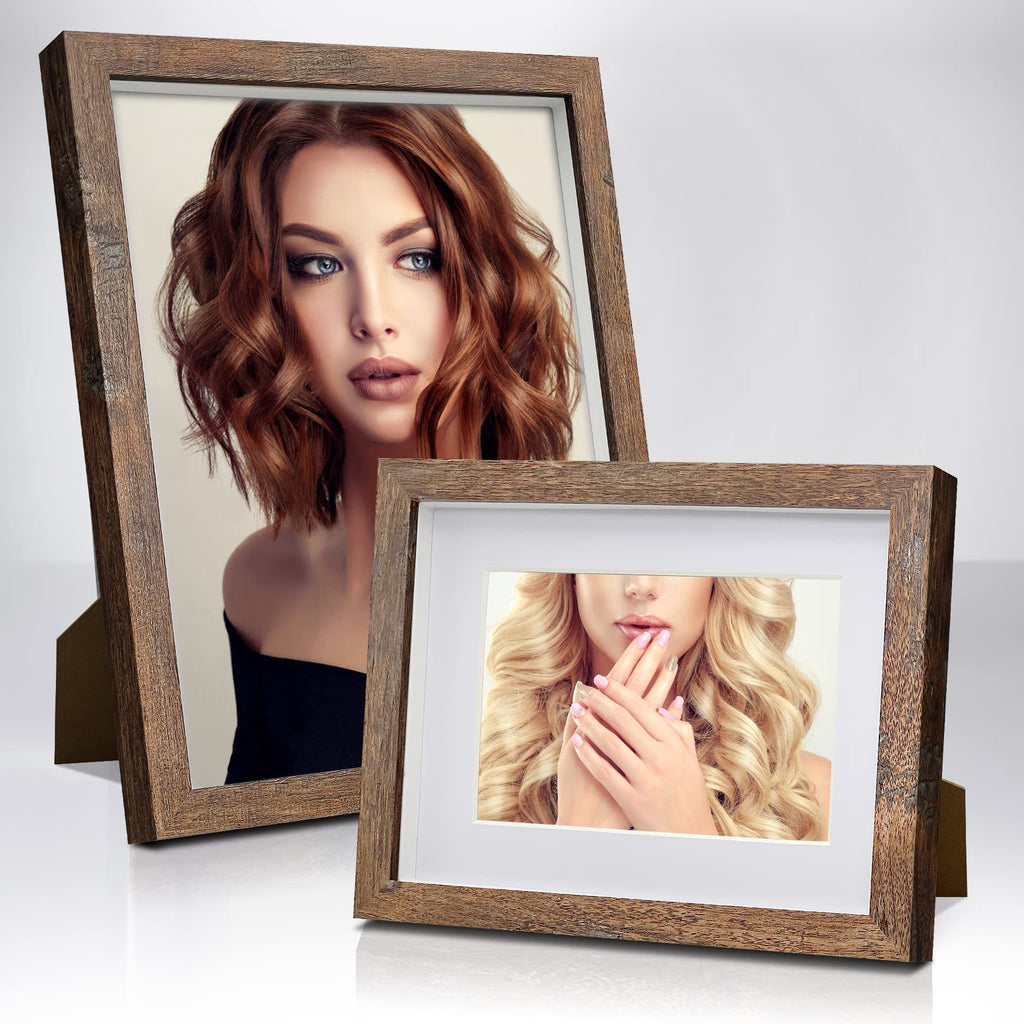 8x10 Shadow Box Picture Frame with Real Tempered Glass