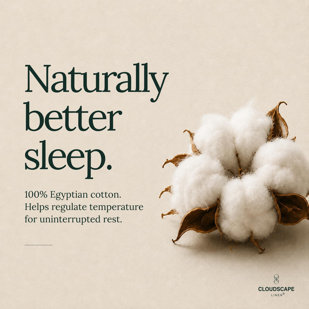 Scape Split King Sheets 100% Egyptian Cotton Sateen - Dark Denim