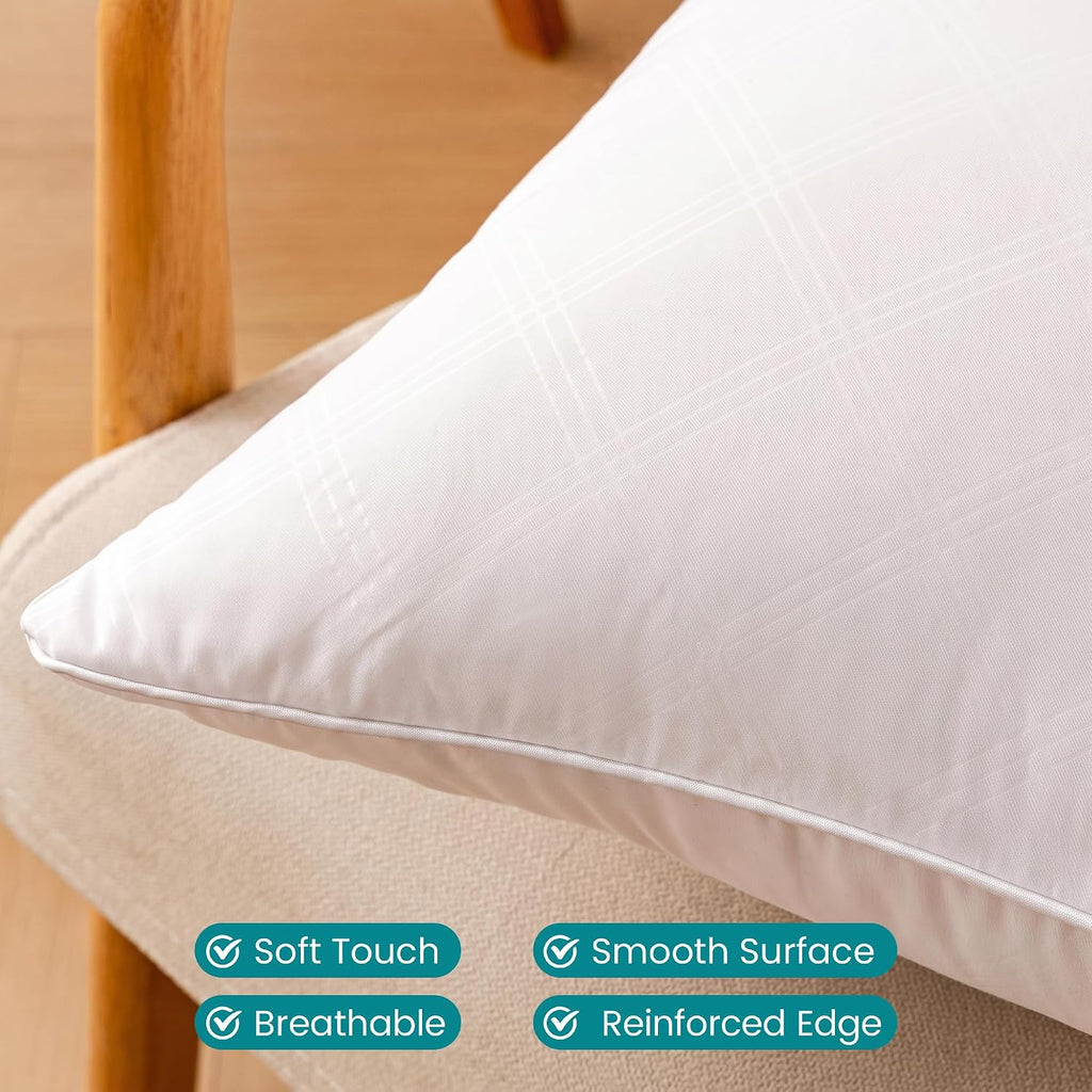 20x20 Throw Pillow Inserts, Soft Decorative Couch Cushion - Set of 2