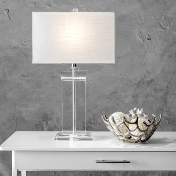 Toledo 25" Crystal Table Lamp