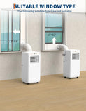 8000 BTU Portable Air Conditioners, 3 in-1 Quiet Portable AC Unit with Efficient Cooling, Remote Control