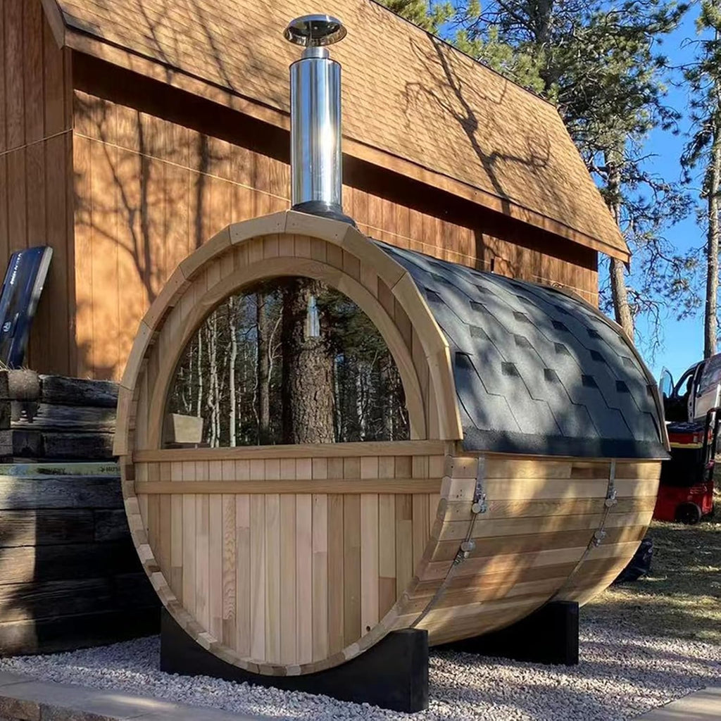 Smartmak Customized Outdoor Barrel Steam Sauna
