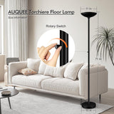 30W Torchiere Floor Lamp - 3600LM Super Bright LED Floor Lamp