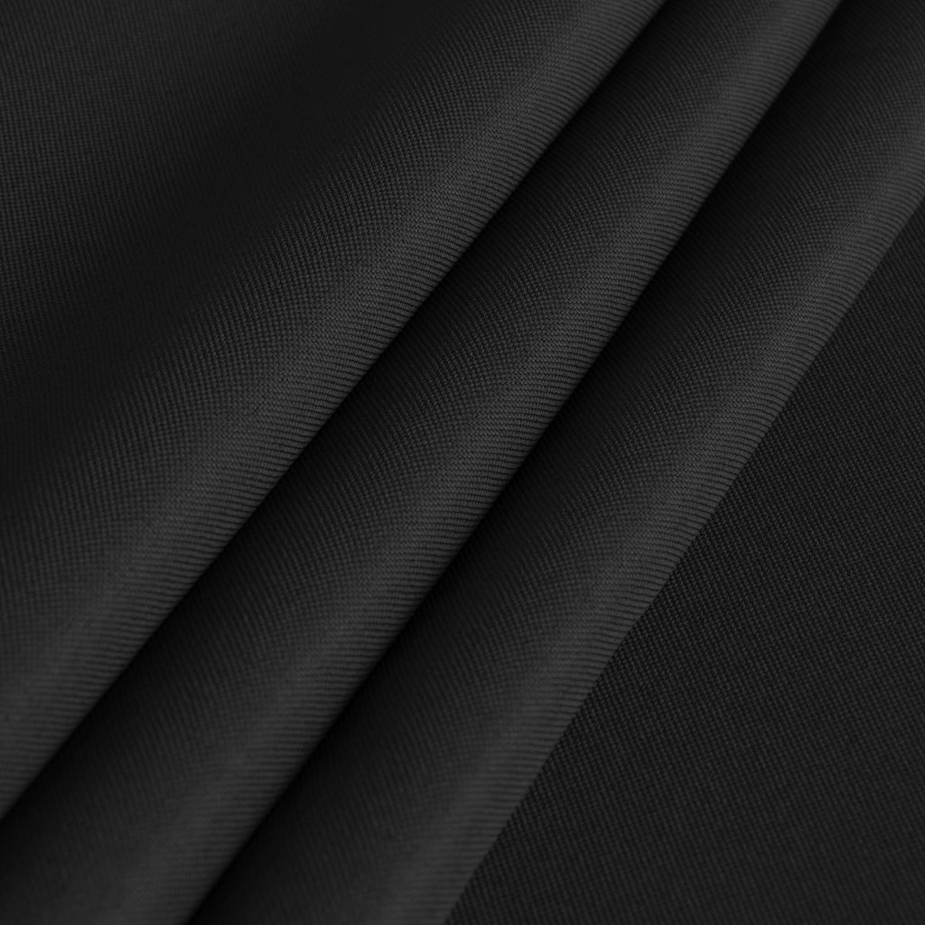 Square Tablecloth, 60 x 60 Inch Table Cloth, Black