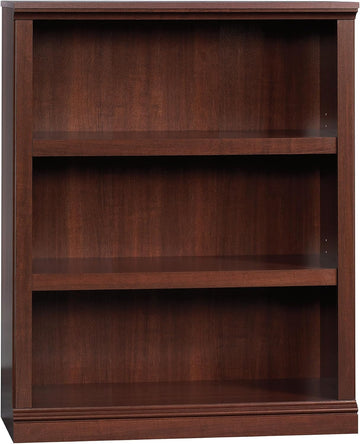 Miscellaneous Storage 3-Shelf Bookcase/ Book shelf, Select Cherry finish